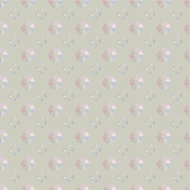 Geometrik süslemeli vektör deseni. Kusursuz tasarım dokusu 