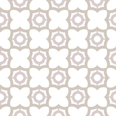 Soyut geometrik şekilli kusursuz desen