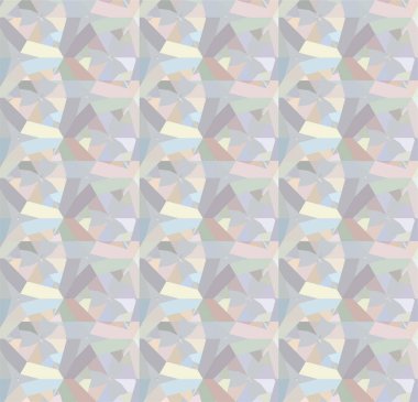 Geometrik süslemeli vektör deseni. Kusursuz tasarım dokusu 