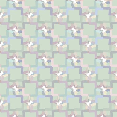 Geometrik süslemeli vektör deseni. Kusursuz tasarım dokusu.