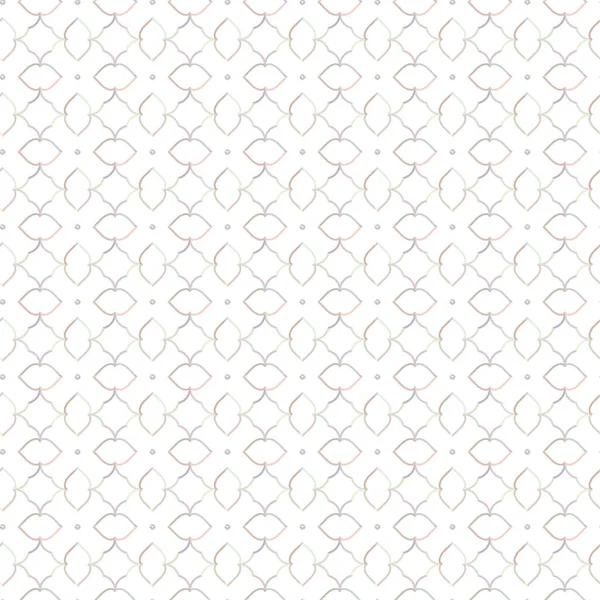 Geometrik süslemeli vektör deseni. Kusursuz tasarım dokusu 