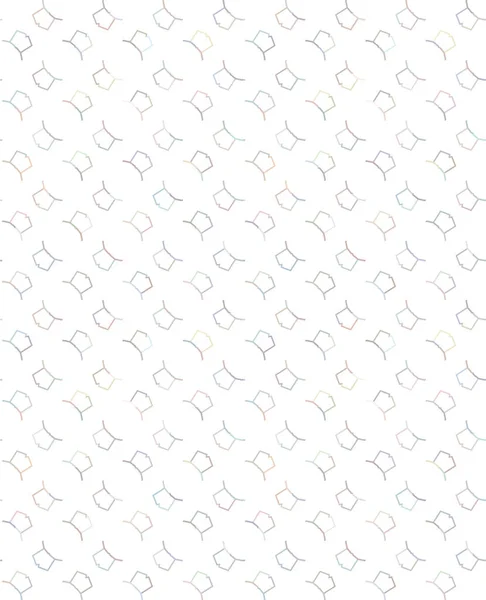 Геометрический Повторяющийся Орнаментальный Векторный Рисунок Бесшовная Текстура Дизайна Пастельными Оттенками — стоковый вектор
