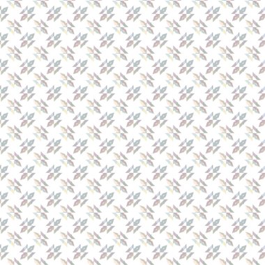 Geometrik yinelenen süs vektör deseni. Pastel tonları olan kusursuz tasarım dokusu