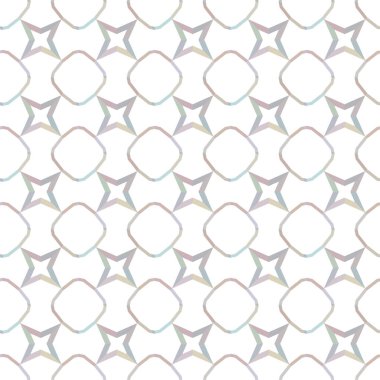 Geometrik süslemeli vektör deseni. Kusursuz tasarım dokusu.