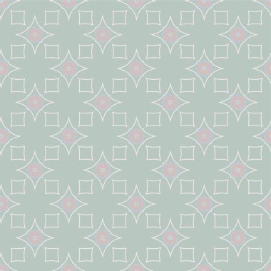 Geometrik süslemeli vektör deseni. Kusursuz tasarım dokusu.