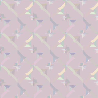 Geometrik süslemeli vektör deseni. Kusursuz tasarım dokusu 