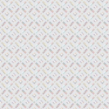 Geometrik süslemeli vektör deseni. Kusursuz tasarım dokusu