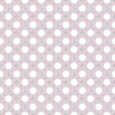 Geometrik süslemeli vektör deseni. Kusursuz tasarım dokusu 