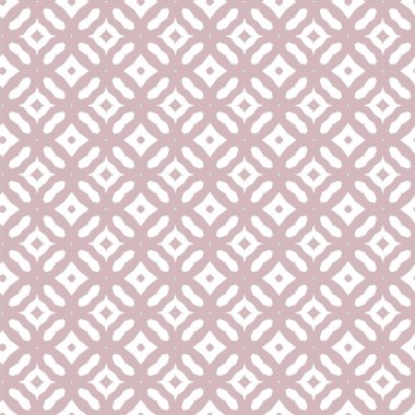 Geometrik yinelenen süs vektör deseni. Pastel tonları olan kusursuz tasarım dokusu