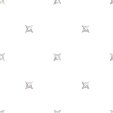 Geometrik süslemeli vektör deseni. Kusursuz tasarım dokusu