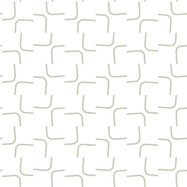 Geometrik süslemeli vektör deseni. Kusursuz tasarım dokusu 