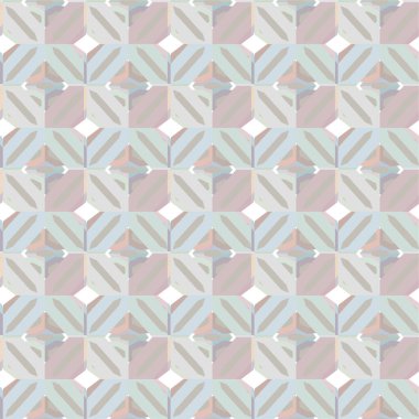 Geometrik süslemeli kusursuz desen. vektör illüstrasyonu