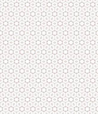 Geometrik süslemeli vektör deseni. Kusursuz tasarım dokusu.