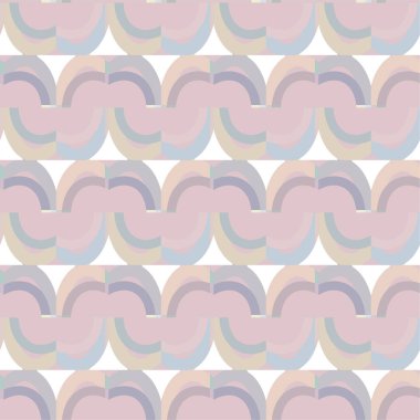 Geometrik süslemeli vektör deseni. Kusursuz tasarım dokusu.