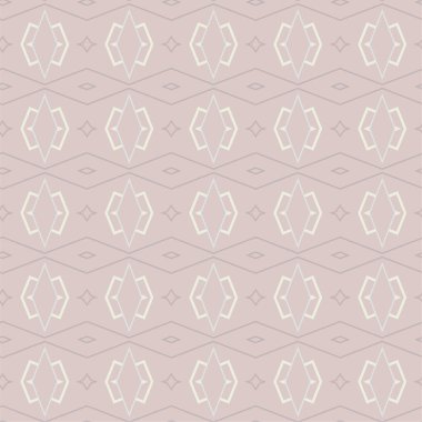 Geometrik süslemeli vektör deseni. Kusursuz tasarım dokusu.