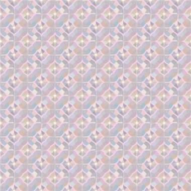 Geometrik süslemeli vektör deseni. Kusursuz tasarım dokusu.
