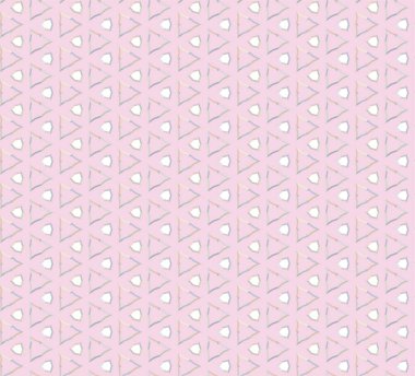 Geometrik süslemeli vektör deseni. Kusursuz tasarım dokusu 