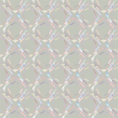 Soyut geometrik şekilli kusursuz desen