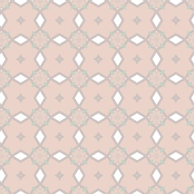 Geometrik süslemeli kusursuz desen. vektör illüstrasyonu