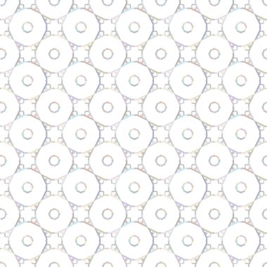 Geometrik süslemeli vektör deseni. Kusursuz tasarım dokusu 