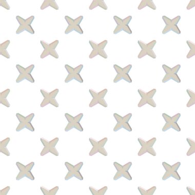 Geometrik süslemeli vektör deseni. Kusursuz tasarım dokusu 