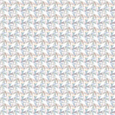 Geometrik süslemeli vektör deseni. Kusursuz tasarım dokusu