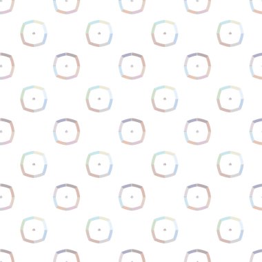 Geometrik süslemeli vektör deseni. Kusursuz tasarım dokusu.