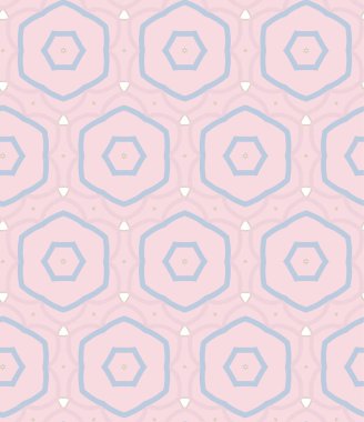 Geometrik süslemeli kusursuz desen. vektör illüstrasyonu