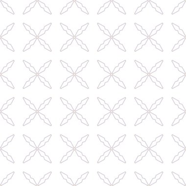 Geometrik yinelenen süs vektör deseni. Pastel tonları olan kusursuz tasarım dokusu