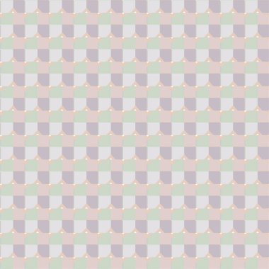 Geometrik süslemeli vektör deseni. Kusursuz tasarım dokusu