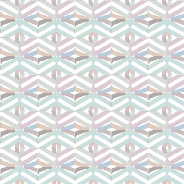 Soyut geometrik şekilli kusursuz desen