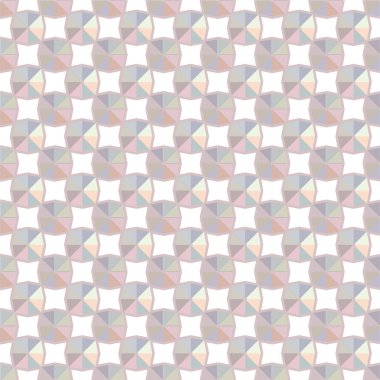 Geometrik süslemeli vektör deseni. Kusursuz tasarım dokusu