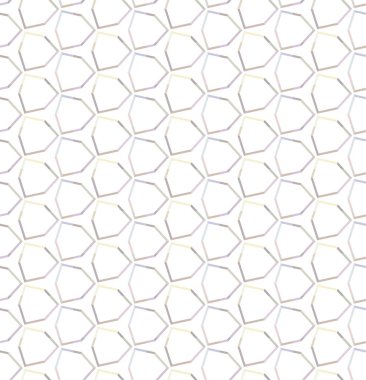 Geometrik yinelenen süs vektör deseni. Pastel tonları olan kusursuz tasarım dokusu