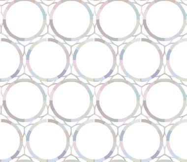 Geometrik süslemeli vektör deseni. Kusursuz tasarım dokusu 