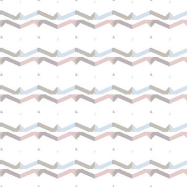 Geometrik süslemeli vektör deseni. Kusursuz tasarım dokusu.