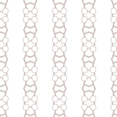 Geometrik süslemeli vektör deseni. Kusursuz tasarım dokusu 