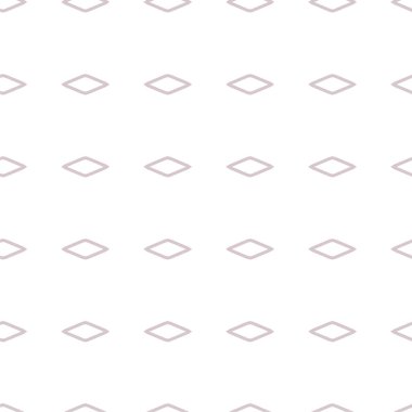 Geometrik yinelenen süs vektör deseni. Pastel tonları olan kusursuz tasarım dokusu