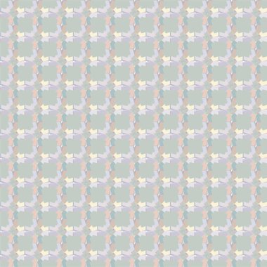 Geometrik süslemeli vektör deseni. Kusursuz tasarım dokusu