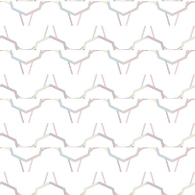 Geometrik süslemeli kusursuz desen. vektör illüstrasyonu