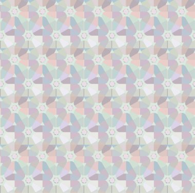 Geometrik süslemeli vektör deseni. Kusursuz tasarım dokusu 
