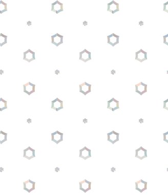 Geometrik süslemeli vektör deseni. Kusursuz tasarım dokusu