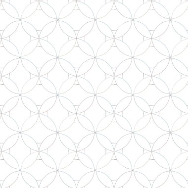 Geometrik süslemeli kusursuz desen. vektör illüstrasyonu