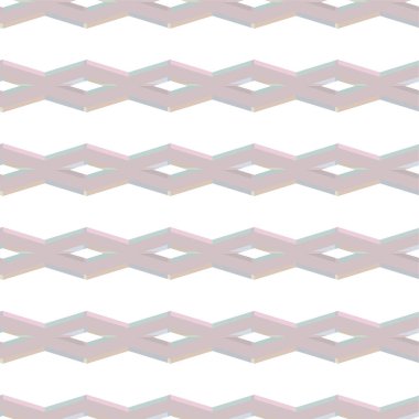 Geometrik süslemeli vektör deseni. Kusursuz tasarım dokusu