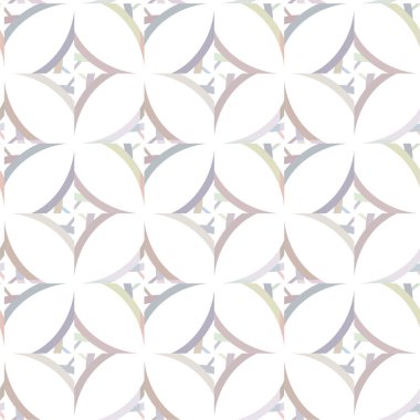 Geometrik süslemeli kusursuz desen. vektör illüstrasyonu