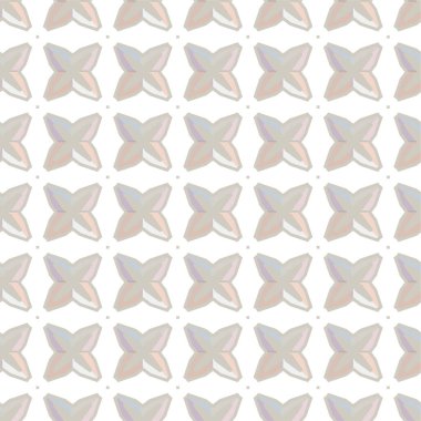 Geometrik süslemeli vektör deseni. Kusursuz tasarım dokusu