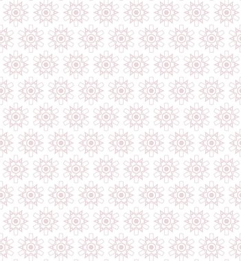 Geometrik yinelenen süs vektör deseni. Pastel tonları olan kusursuz tasarım dokusu