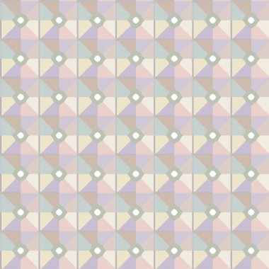 Geometrik süslemeli vektör deseni. Kusursuz tasarım dokusu.