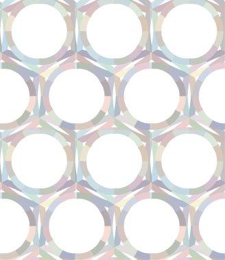 Geometrik süslemeli vektör deseni. Kusursuz tasarım dokusu.