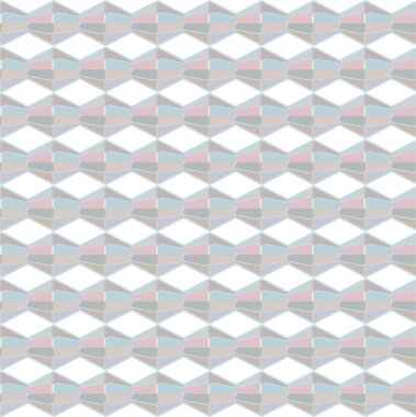 Soyut geometrik şekilli kusursuz desen