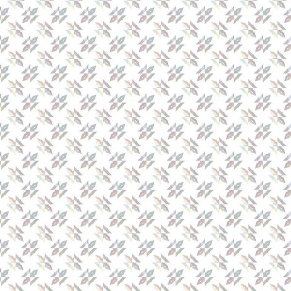 Geometrik yinelenen süs vektör deseni. Pastel tonları olan kusursuz tasarım dokusu